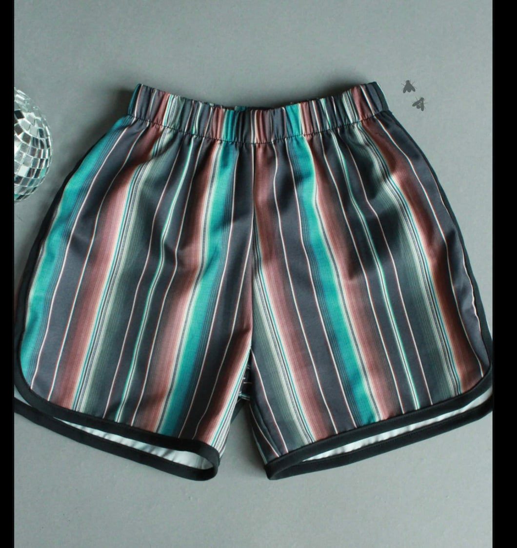 Serape swim trunks