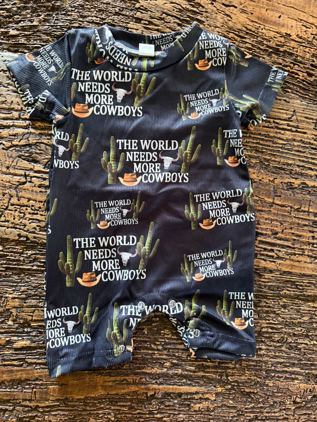 The world needs more cowboy romper