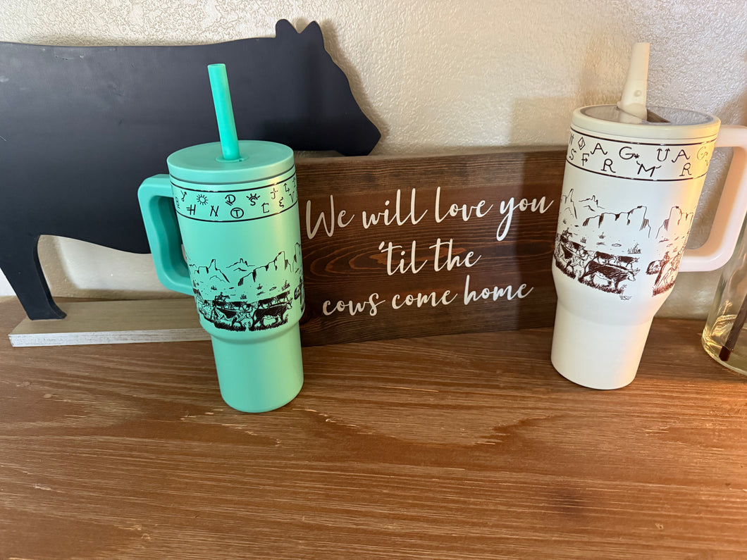 Cattle drive tumblers