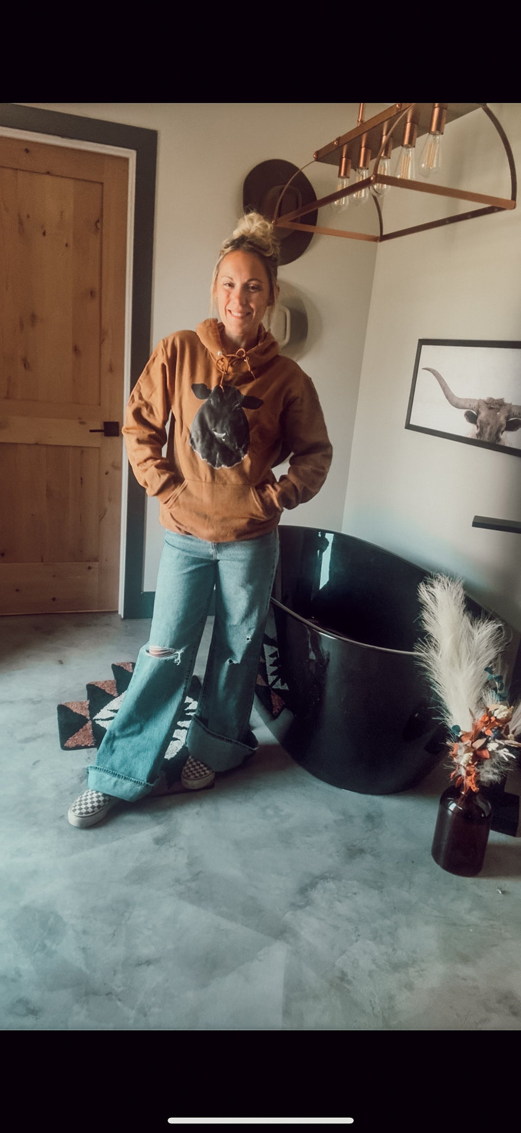 Small angus chestnut hoodie